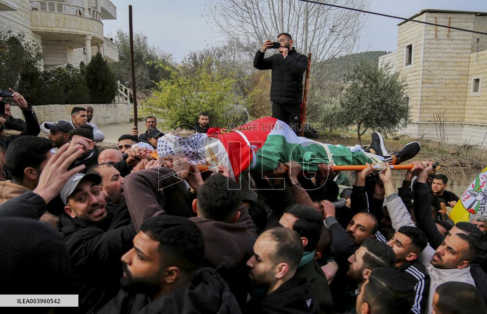 Funeral Procession in Arroub - Palestine