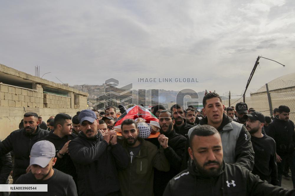 Funeral Procession in Arroub - Palestine