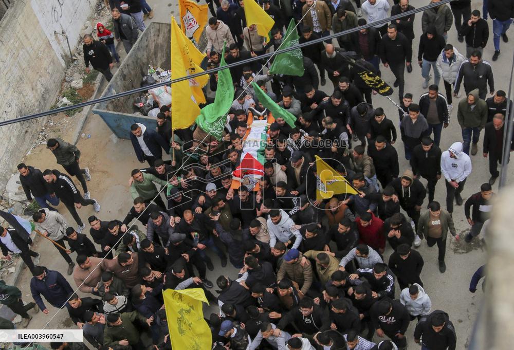Funeral Procession in Arroub - Palestine