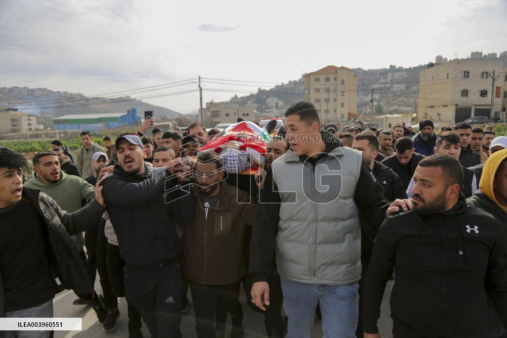 Funeral Procession in Arroub - Palestine
