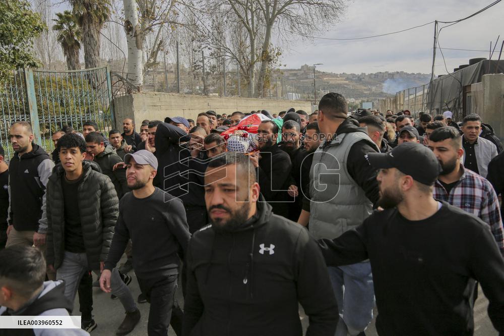 Funeral Procession in Arroub - Palestine