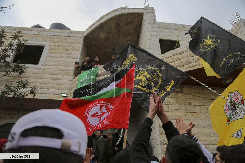 Funeral Procession in Arroub - Palestine