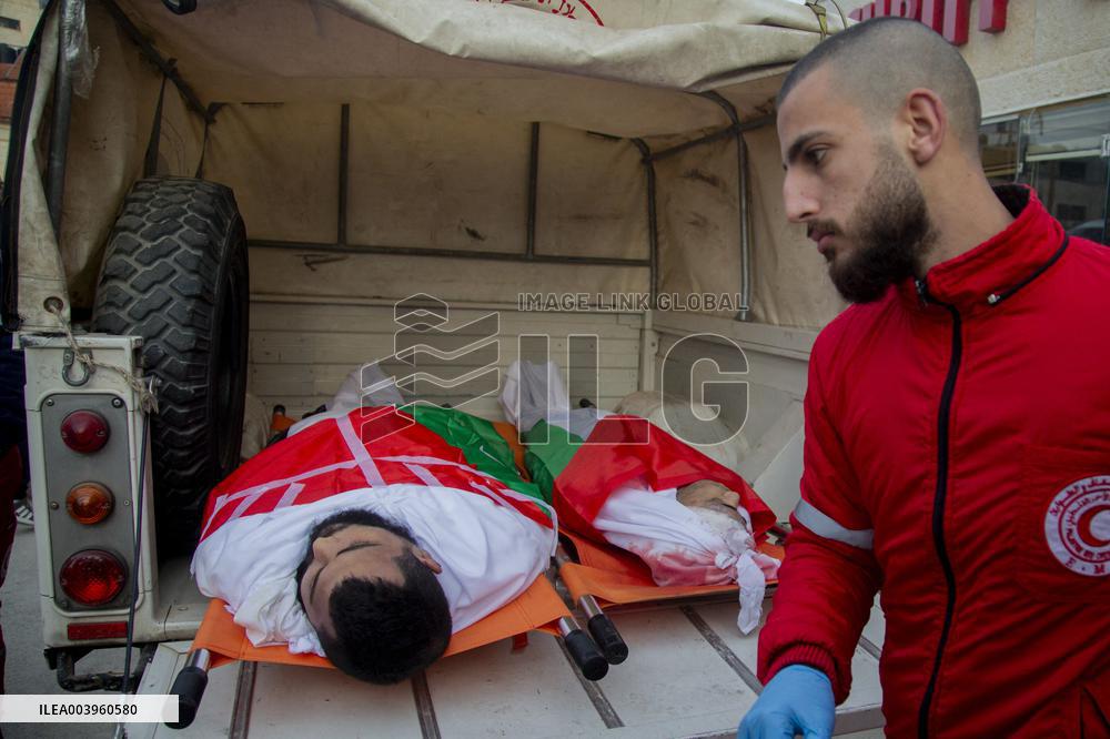 Funerals for Palestinians Killed in Israeli Army Attacks - Jenin