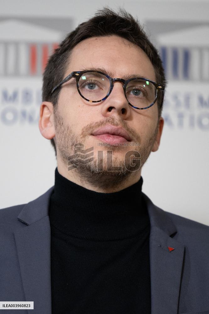 LFI press conference at the National Assembly - Paris RL