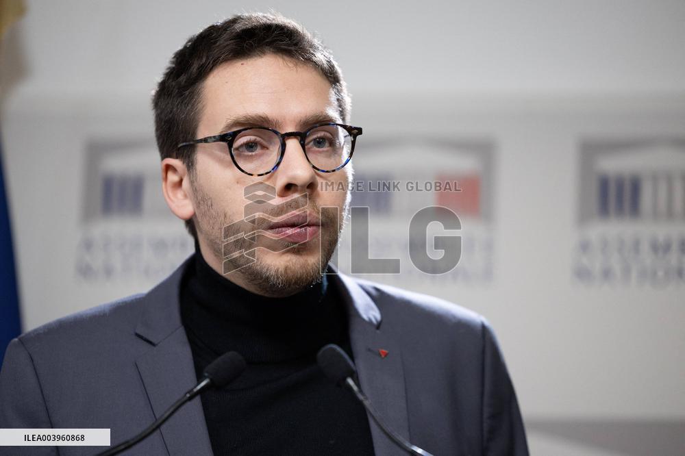 LFI press conference at the National Assembly - Paris RL