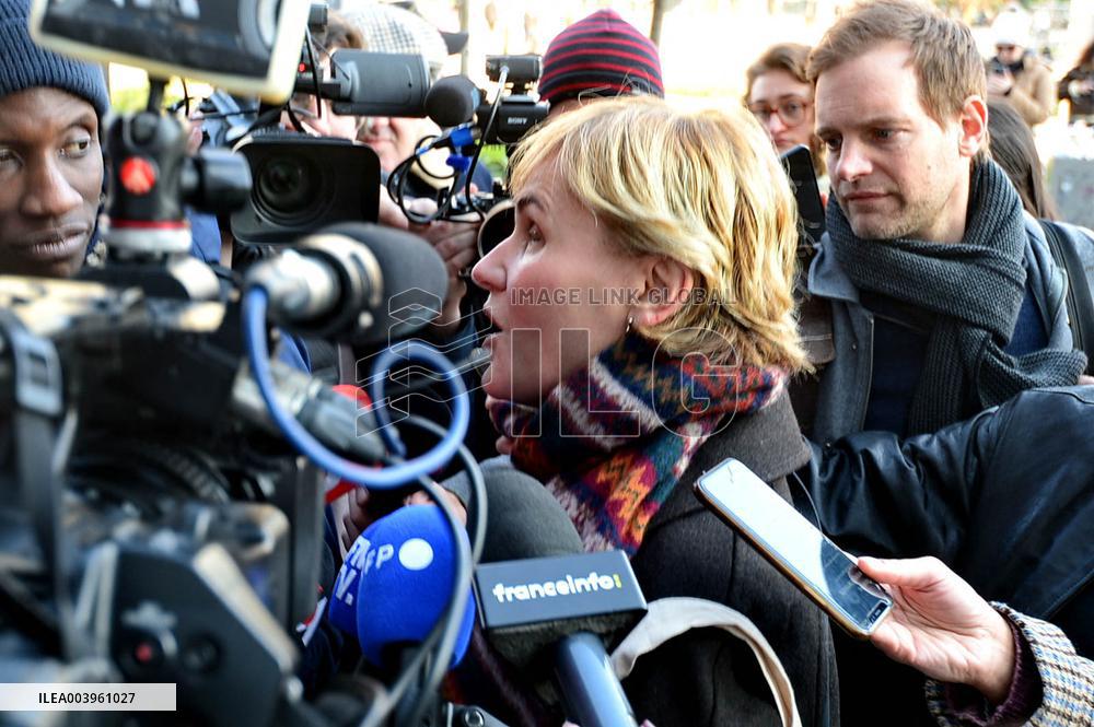 Trial of Christophe Ruggia - Paris