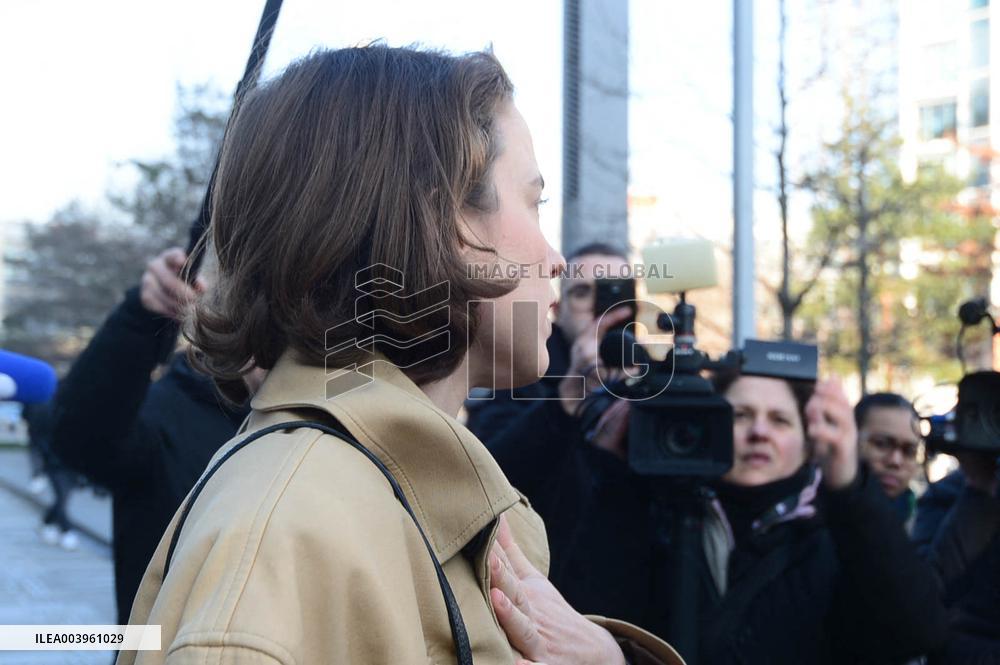 Trial of Christophe Ruggia - Paris