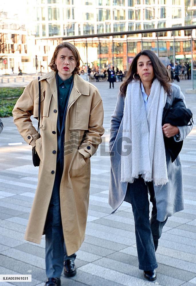 Trial of Christophe Ruggia - Paris