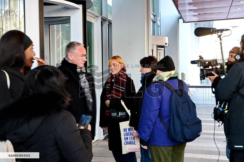 Trial of Christophe Ruggia - Paris
