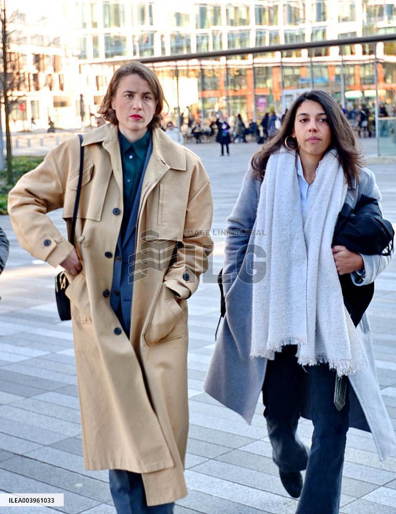 Trial of Christophe Ruggia - Paris