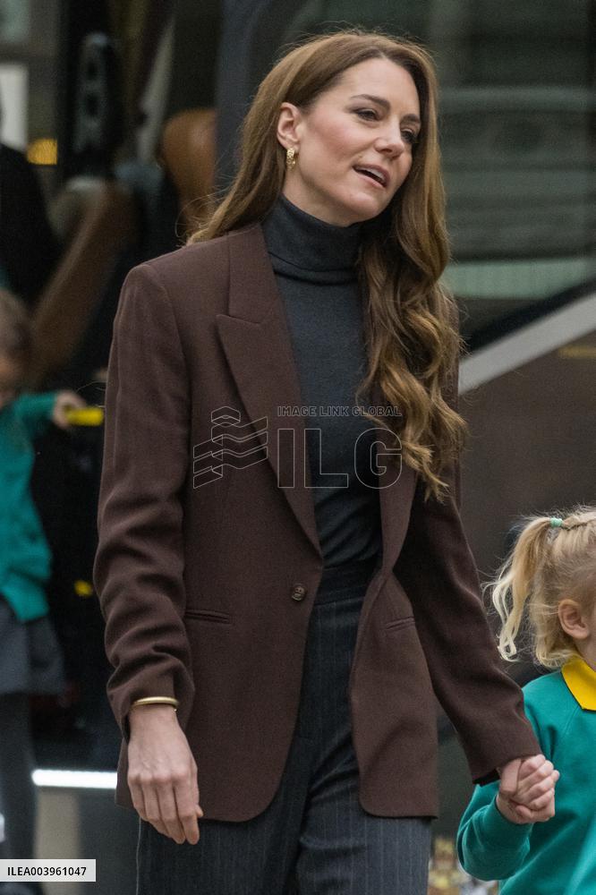 Princess of Wales Visit to National Portrait Gallery - London