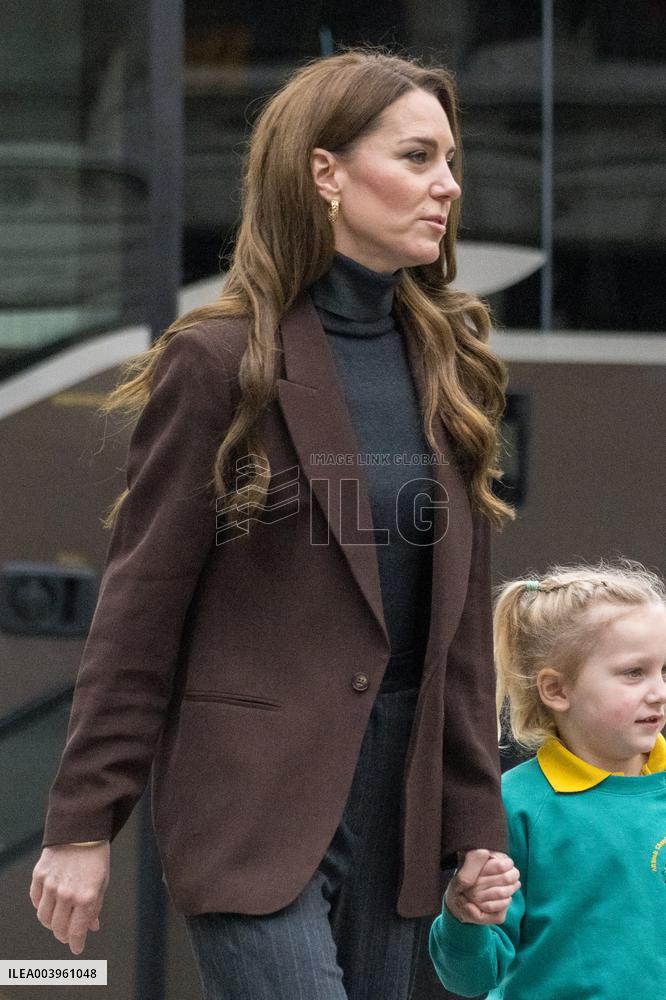 Princess of Wales Visit to National Portrait Gallery - London