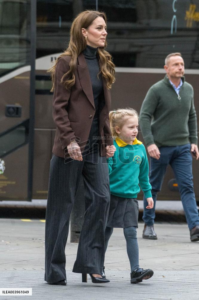 Princess of Wales Visit to National Portrait Gallery - London