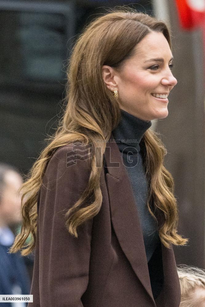 Princess of Wales Visit to National Portrait Gallery - London