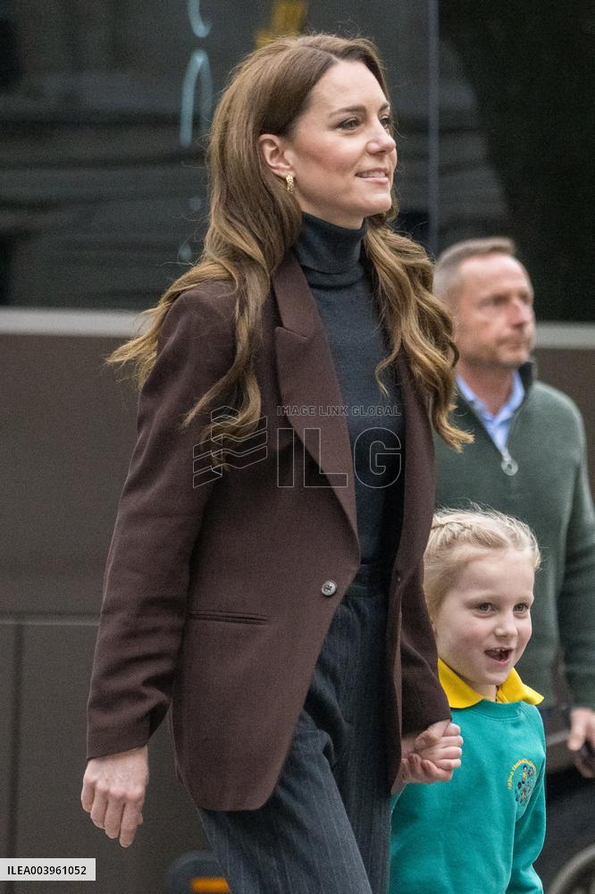 Princess of Wales Visit to National Portrait Gallery - London