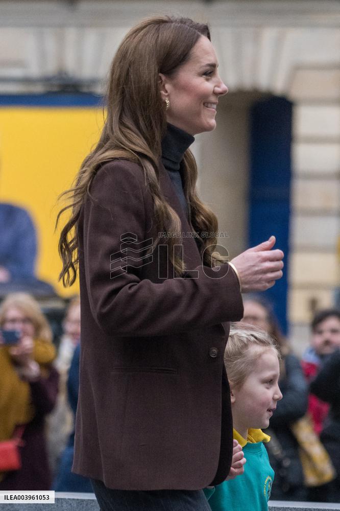 Princess of Wales Visit to National Portrait Gallery - London