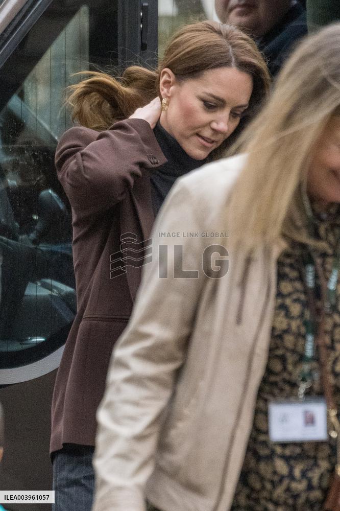 Princess of Wales Visit to National Portrait Gallery - London