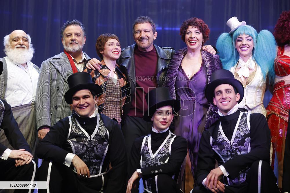 Antonio Banderas presents 'Gypsy', his latest musical in Madrid