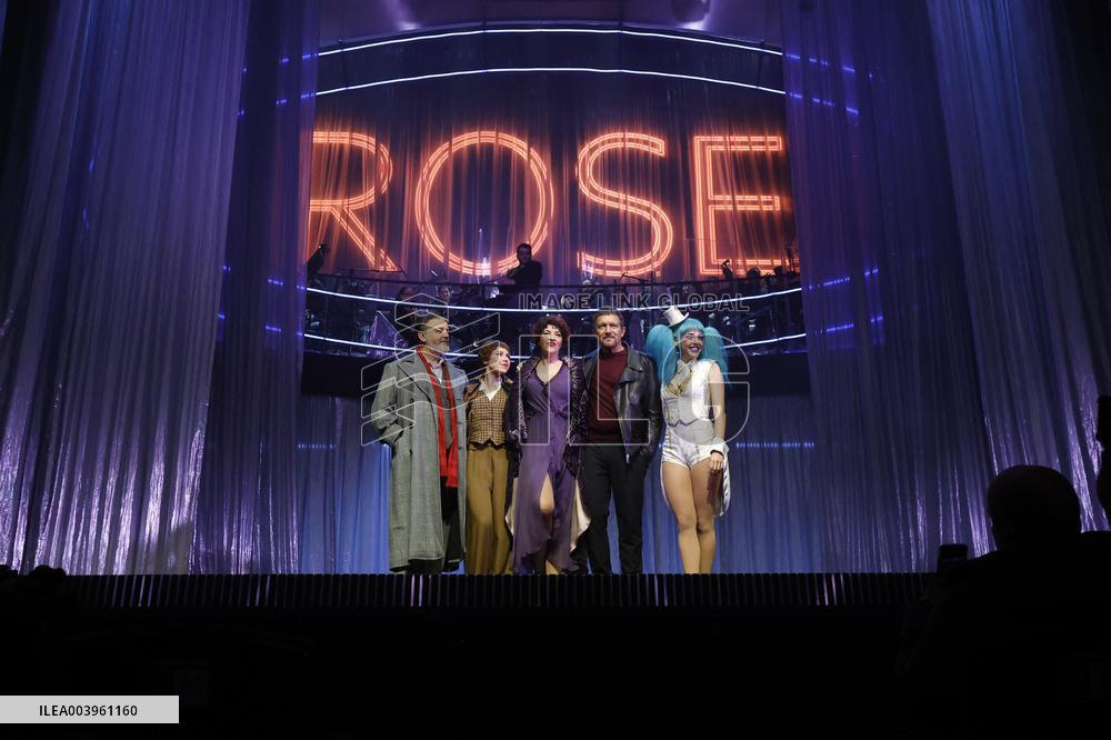 Antonio Banderas presents 'Gypsy', his latest musical in Madrid