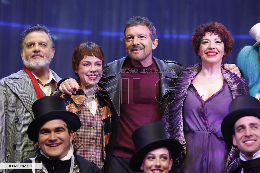 Antonio Banderas presents 'Gypsy', his latest musical in Madrid