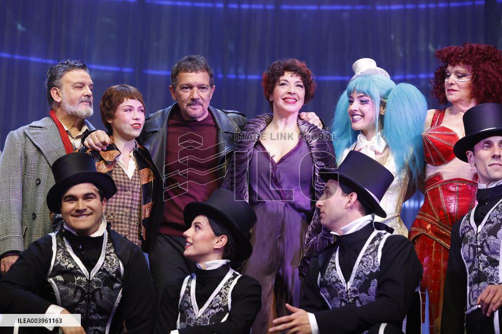 Antonio Banderas presents 'Gypsy', his latest musical in Madrid