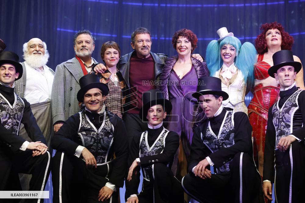 Antonio Banderas presents 'Gypsy', his latest musical in Madrid
