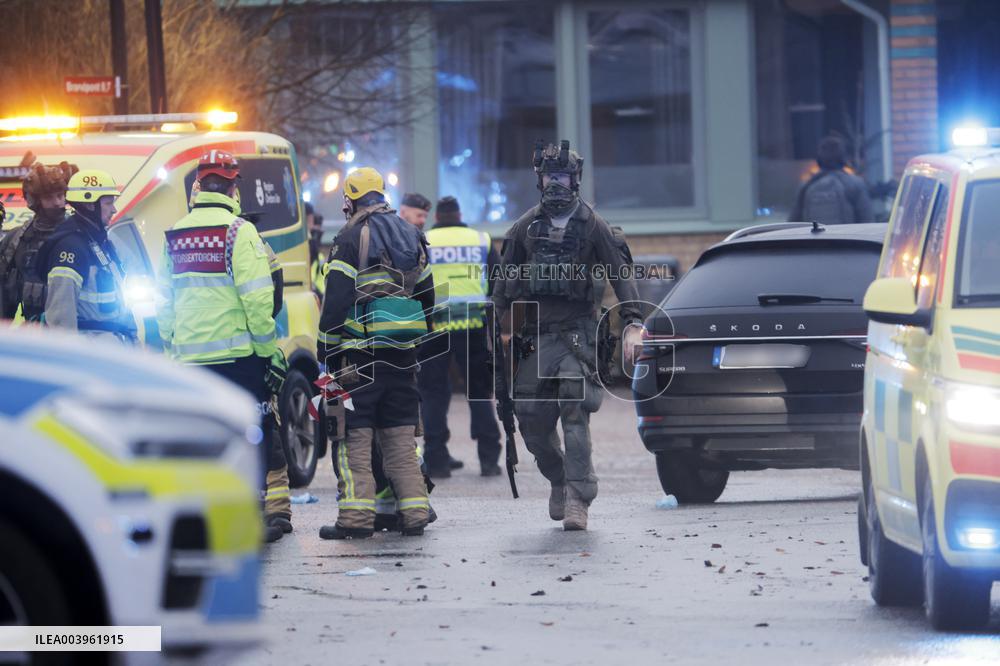 SWEDEN OREBRO SCHOOL SHOOTING