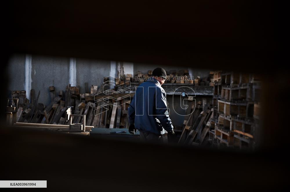 Camp for Russian prisoners of war