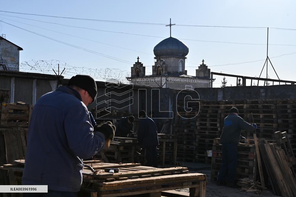 Camp for Russian prisoners of war