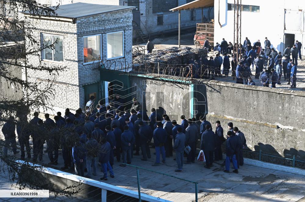 Camp for Russian prisoners of war