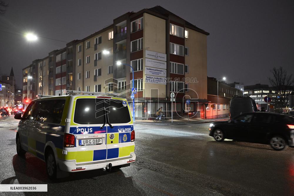 SWEDEN OREBRO SCHOOL SHOOTING