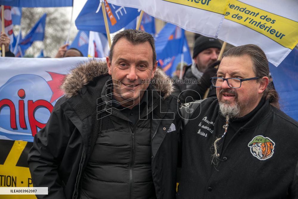 Police Demonstration - Paris