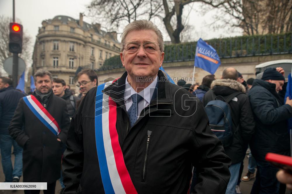 Police Demonstration - Paris