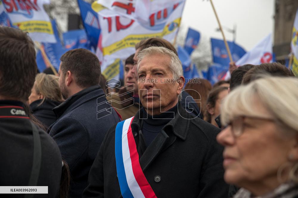 Police Demonstration - Paris