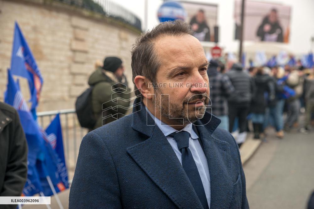 Police Demonstration - Paris