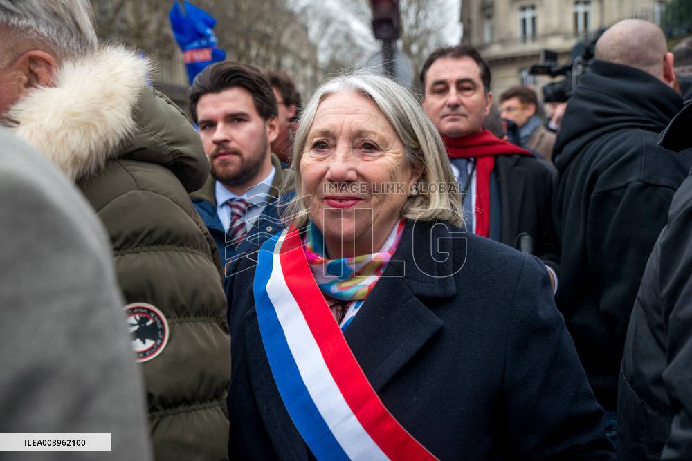 Police Demonstration - Paris