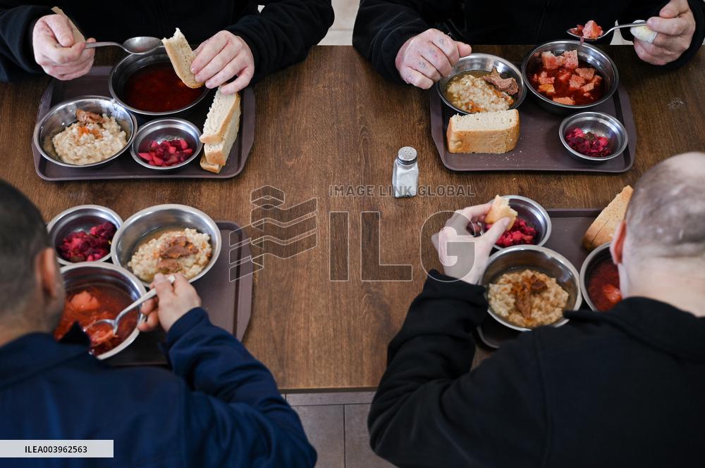 Camp for Russian prisoners of war