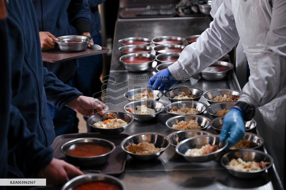 Camp for Russian prisoners of war