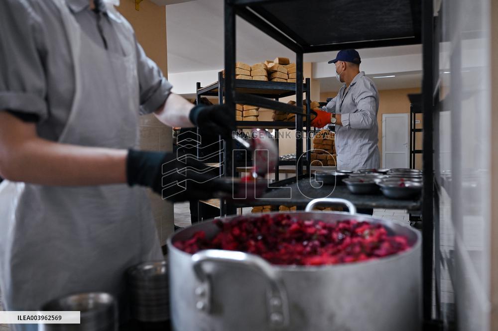 Camp for Russian prisoners of war