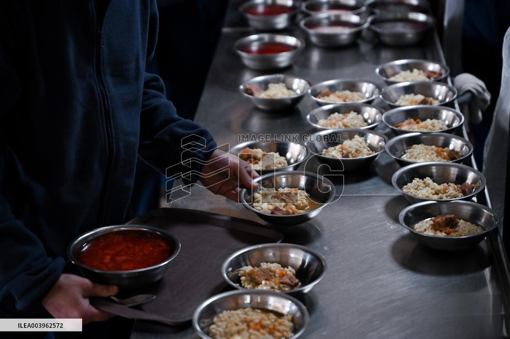 Camp for Russian prisoners of war