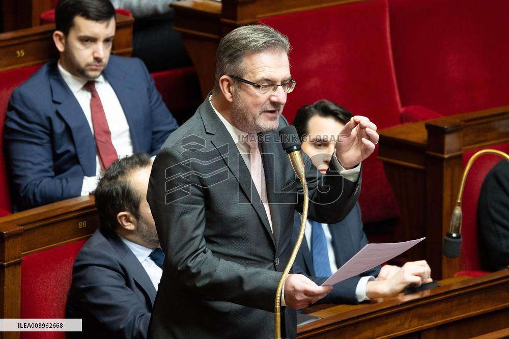 Questions to the Government at the National Assembly - Paris RL