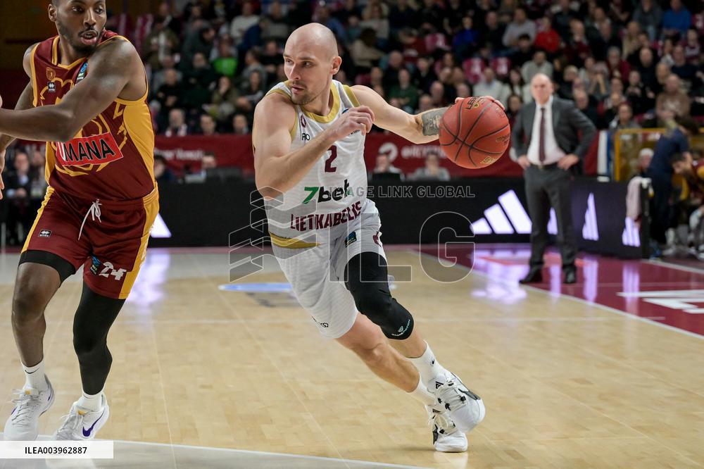 BASKET - EuroCup - Umana Reyer Venezia Vs 7Bet-Lietkabelis Panevezys