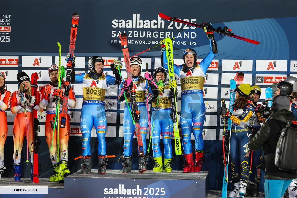 SPORT INVERNALI - Sci Alpino - FIS Alpine World Ski Championships - Women's Team Parallel & Opening Ceremony