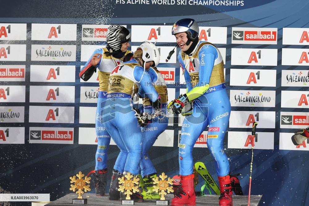 SPORT INVERNALI - Sci Alpino - FIS Alpine World Ski Championships - Women's Team Parallel & Opening Ceremony