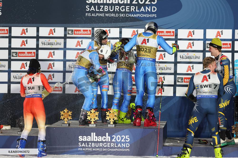 SPORT INVERNALI - Sci Alpino - FIS Alpine World Ski Championships - Women's Team Parallel & Opening Ceremony