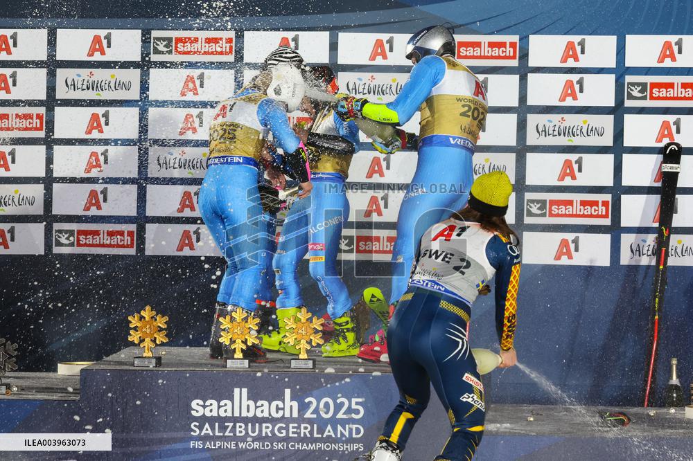 SPORT INVERNALI - Sci Alpino - FIS Alpine World Ski Championships - Women's Team Parallel & Opening Ceremony