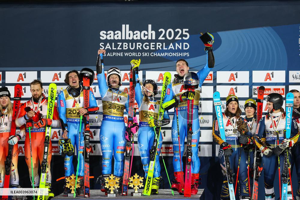 SPORT INVERNALI - Sci Alpino - FIS Alpine World Ski Championships - Women's Team Parallel & Opening Ceremony