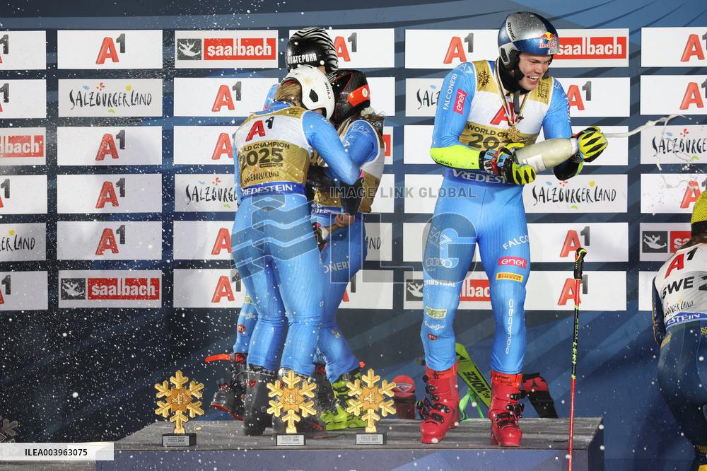 SPORT INVERNALI - Sci Alpino - FIS Alpine World Ski Championships - Women's Team Parallel & Opening Ceremony