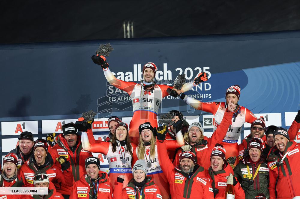 SPORT INVERNALI - Sci Alpino - FIS Alpine World Ski Championships - Women's Team Parallel & Opening Ceremony