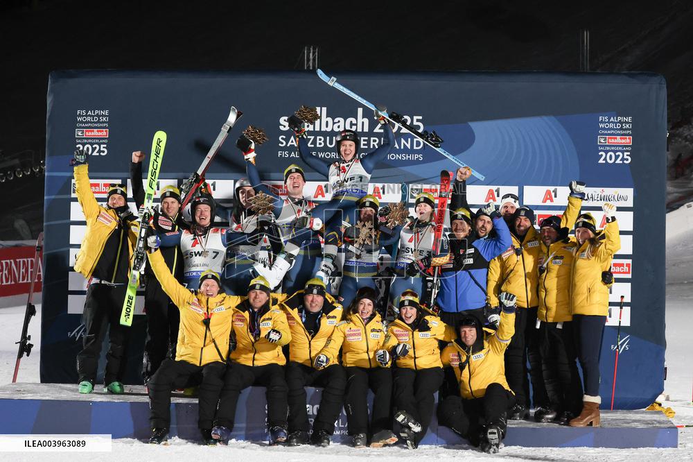 SPORT INVERNALI - Sci Alpino - FIS Alpine World Ski Championships - Women's Team Parallel & Opening Ceremony